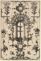 Nowoczesna groteska z paskiem, 1554.