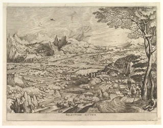 Rustykalna troska Solicitudo rustica z Wielkich Pejzaży, ca. 1555-56.