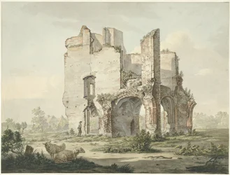 Ruiny opactwa Rijnsburg