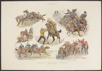 Szkice na Turnieju Wojskowym