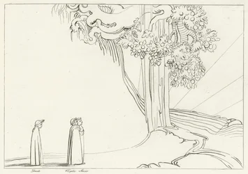 Region nieumiarkowania, czyściec, Canto 22 (rycina)