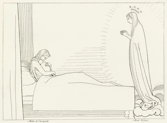 Narodziny Cacciaguidy, Raj, kanto 15 (rycina)