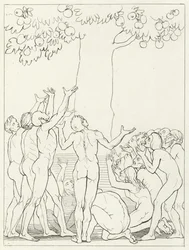 Nieumiarkowany, czyściec, Canto 24 (rycina)