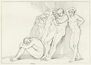 Zaniedbanie, czyściec, Canto 4 (rycina)