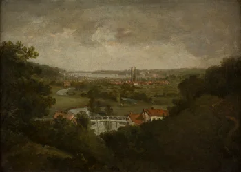 Vale of Dedham (olej na płótnie)