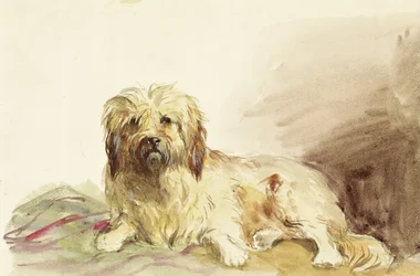 Pies artysty, ok. 1860