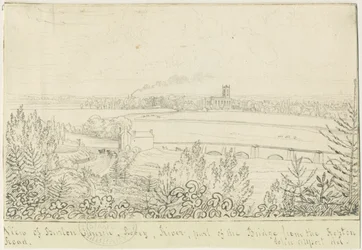 Burton-upon-Trent: rysunek piórem i tuszem, bd [1799-1854]