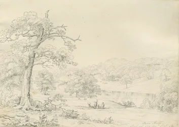 [Świetny] Barr Hall: rysunek długopisem, nd [1799-1854]