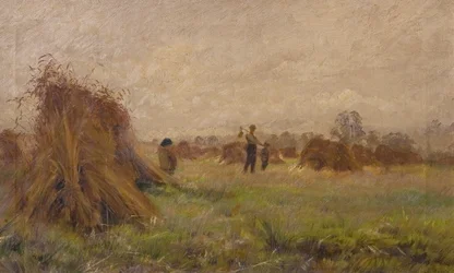 Scena żniwa, 1885-99