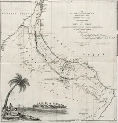 Mapa Omanu