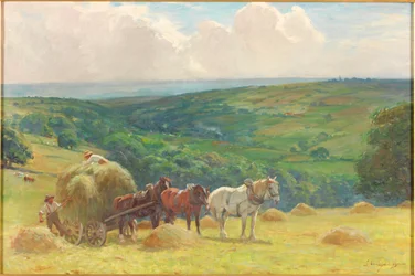 Sianokosy, 1900