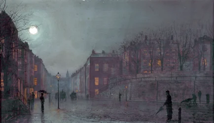 Widok na Hampstead w Londynie, 1882