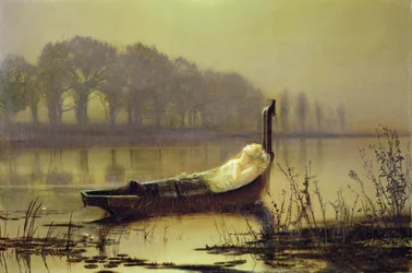 „Pani Shalott”, ok. 1875 (olej na płótnie)