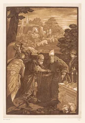 Abraham i Melchizedek Dzieła sztuki mistrzów weneckich (tytuł serii) Selectora opery (tytuł serii)