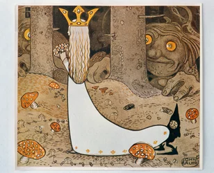 Księżniczka i troll. Z Bland Tomtar och Troll, 1913