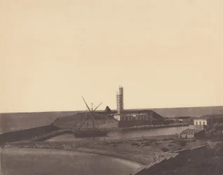 Łódź w porcie, Algieria, 1853-54.