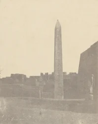 Louqsor, Obelisk (strona zachodnia)