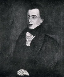 George Borrow (1803-81) ilustracja z książki „Wybór pożyczki”, wydanej w 1928 r.
