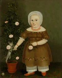 Emma Homan, ca. 1844.