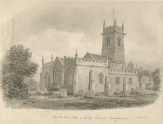 Ashley Church: rysunek w sepii
