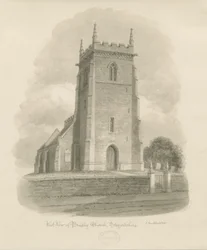 Bradley Church: rysunek w sepii
