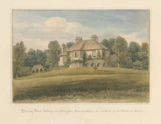 Somerset - Wrington - Domek z drewna jęczmiennego, 1828