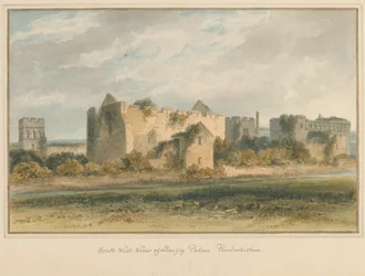 Walia - Pembrokeshire - Pałac Llanfey, 1815