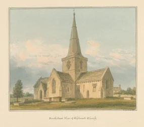 Wiltshire - Kościół Chilmark, 1814