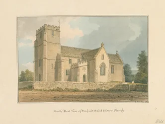 Wiltshire – Kościół św. Andrzeja Donhead, 1817 r.