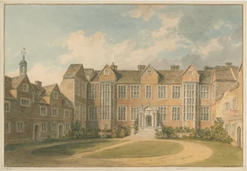 Yorkshire - York - Wnętrze domu Heslington, 1818