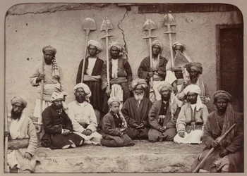 Właściciele ziemscy i robotnicy Kabulu, 1879