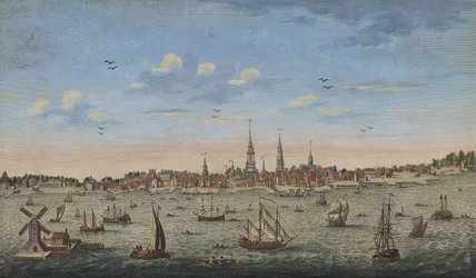 Filadelfia z perspektywy wschodniej, 1778