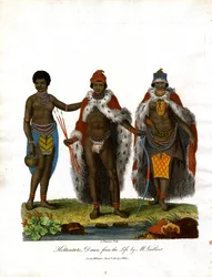 Hottentots Drawn from the Life by M. Vaillant