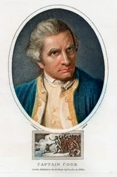 Portret Jamesa Cooka, 1800