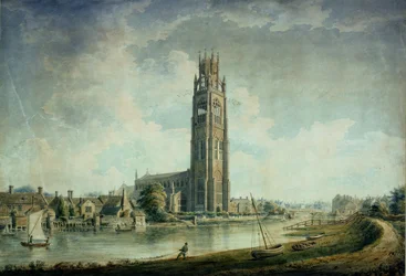 Boston Stump: widok od południowego zachodu