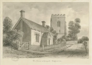 Draycott in the Moors - szkoła, 1841