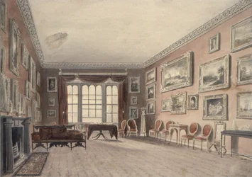 Galeria w Browsholme, niedaleko Clitheroe, Yorkshire
