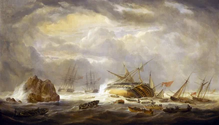 Wojny napoleońskie (1803-1815): utrata "Wspaniałego", 25 marca