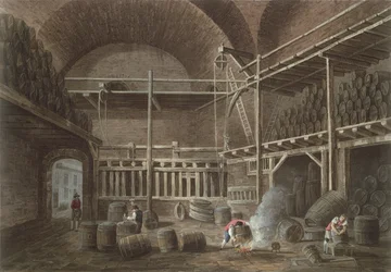Łaźnie Juliana w Hotelu de Cluny, 1809 (akwatinta)