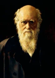 Portret Karola Darwina