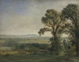 Bardon Hill, Coleorton Hall, ca. 1823.