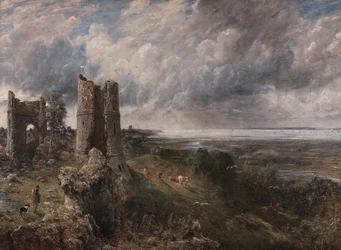 Zamek Hadleigh, Usta Tamizy — poranek po burzliwej nocy, 1829.