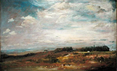 Hampstead Heath z Kąpielami (olej na płótnie)