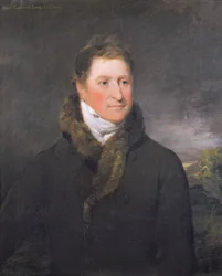 Portret Greswolda Lewisa (zm. 1819) z Malvern Hall, Warwickshire