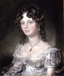 Portret pani Mary Fisher, żony Johna Fishera, archidiakona Berkshire, 1816 (patrz 74982)