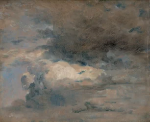 Studium chmur - wieczór 31 sierpnia 1822 r.