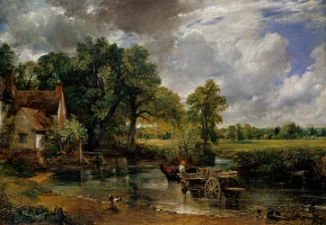 Wóz z sianem, 1821