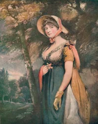 Właściwa Szanowna Lady Louisa Manners, c1821