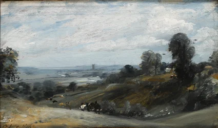 Dolina Dedham z Langham, 1812