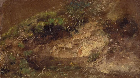 Zarośla, ok. 1821 (olej na papierze na desce)